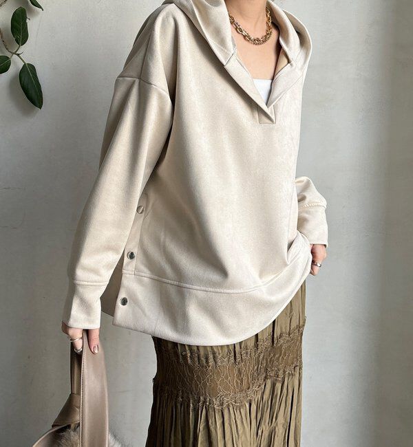  「【WEB限定】オーバーサイズフーディー」|Tシャツ・カットソー|