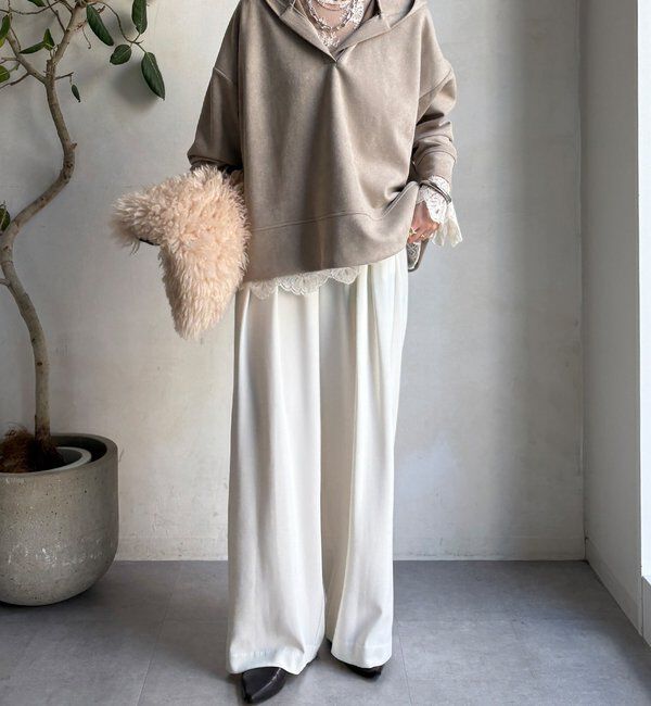  「【WEB限定】オーバーサイズフーディー」|Tシャツ・カットソー|