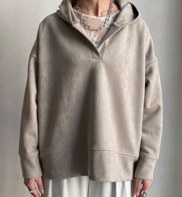  「【WEB限定】オーバーサイズフーディー」|Tシャツ・カットソー|