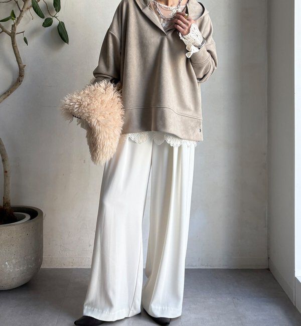  「【WEB限定】オーバーサイズフーディー」|Tシャツ・カットソー|