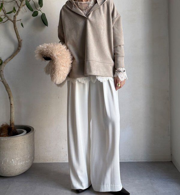  「【WEB限定】オーバーサイズフーディー」|Tシャツ・カットソー|