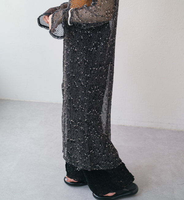  「【4色展開】メッシュシアーワンピース」|ワンピース|