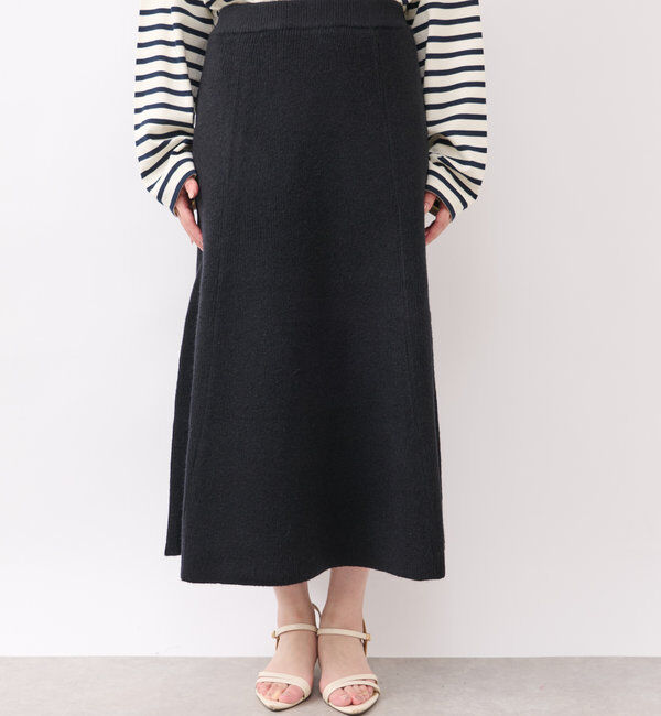  「《セットアップ対応可・インしない》アルパカタッチニットスカート」|スカート|