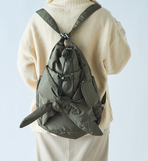  「3WAYリボンナイロンバッグ」|クラッチバッグ|