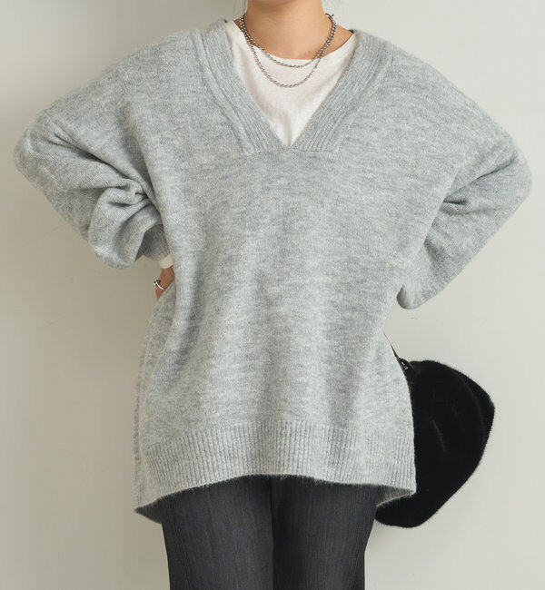  「エアリーカフタンニット」|ニット・セーター|