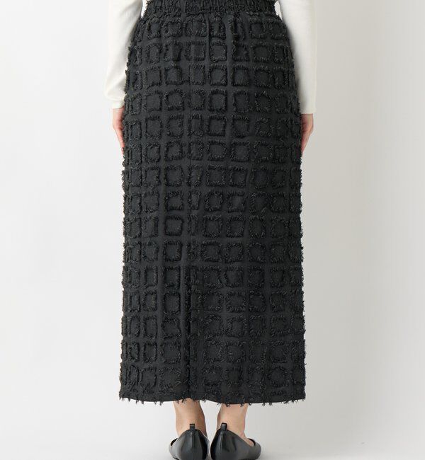  「《主役級アイテム◎》スクエアジャガードナロースカート」|スカート|