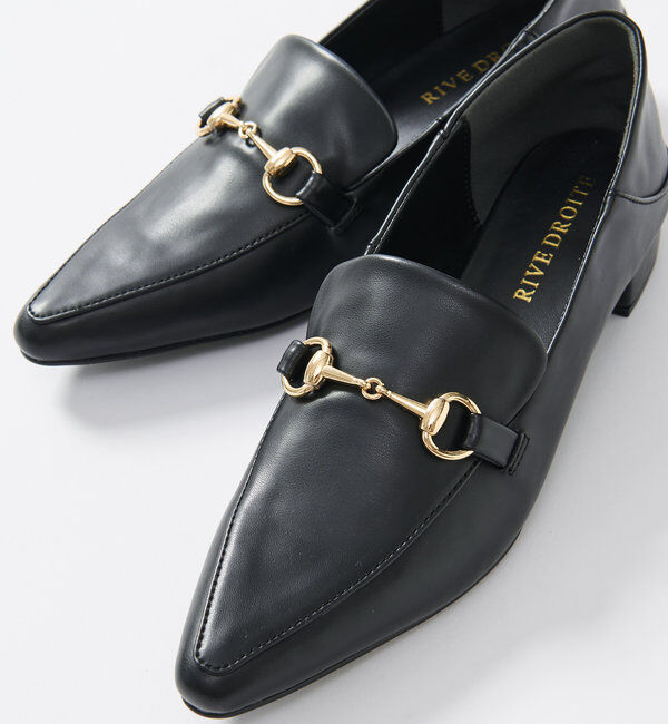  「【オンオフ兼用】ポインテッド2WAYビットローファー2」|ロングブーツ|