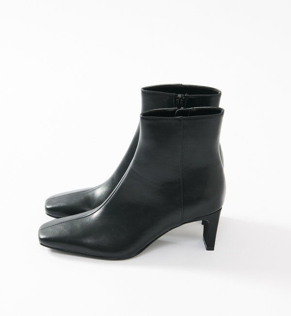  「【安定感◎】ヒールショートブーツ」|ショートブーツ|