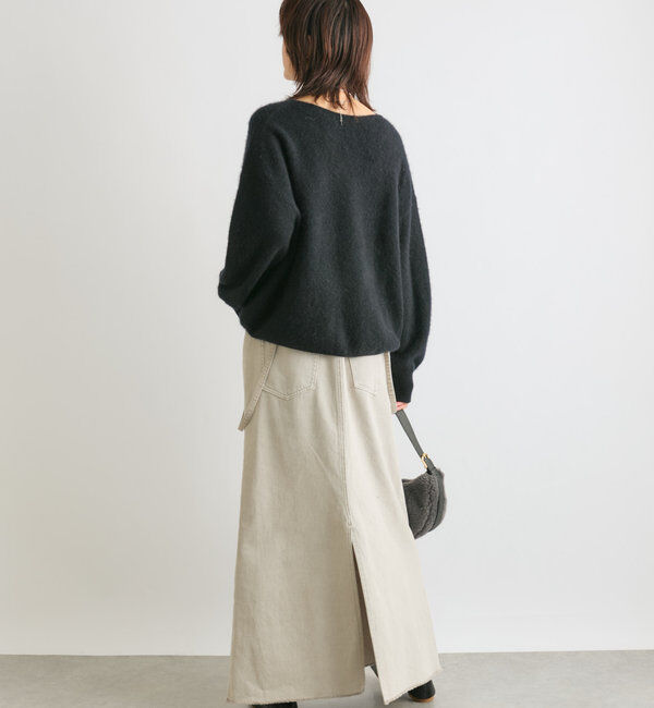  「【着心地◎】YAK100ショートニット」|ニット・セーター|