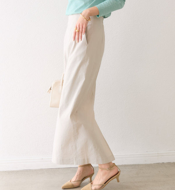  「【ストレッチ◎】ナチュラルストレッチスカート」|スカート|