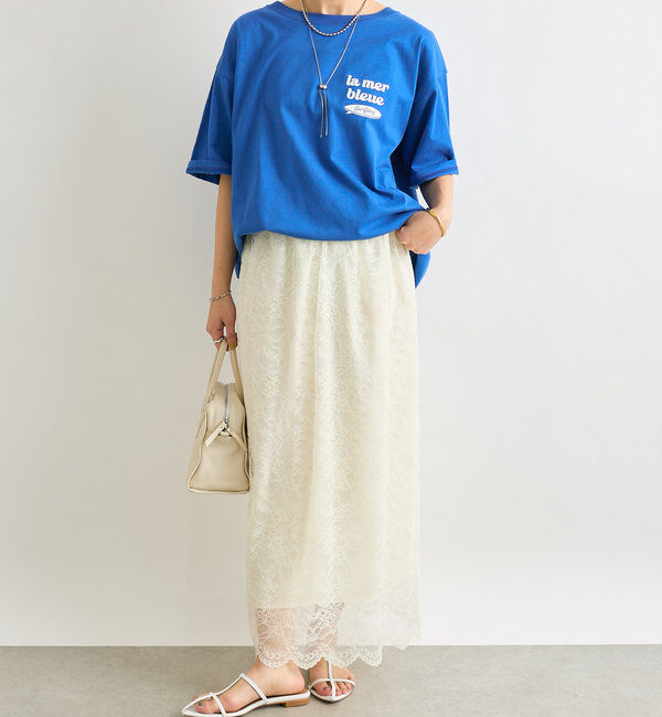  「【今季トレンド】セパレートレーススカート」|スカート|