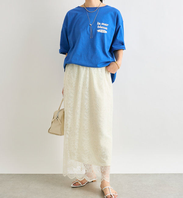  「【今季トレンド】セパレートレーススカート」|スカート|