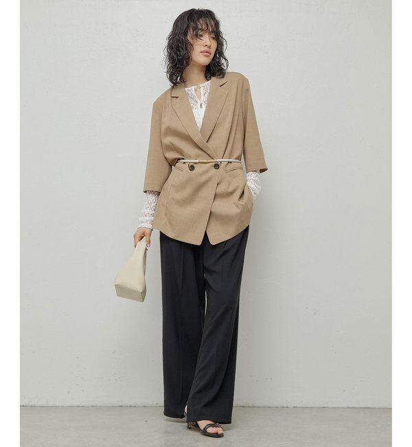  「【人気アイテムが今年も登場！】ハーフスリーブジャケット」|テーラードジャケット|