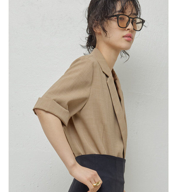  「【人気アイテムが今年も登場！】ハーフスリーブジャケット」|テーラードジャケット|