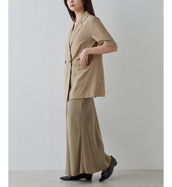  「【人気アイテムが今年も登場！】ハーフスリーブジャケット」|テーラードジャケット|