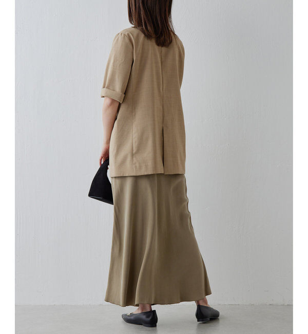  「【人気アイテムが今年も登場！】ハーフスリーブジャケット」|テーラードジャケット|