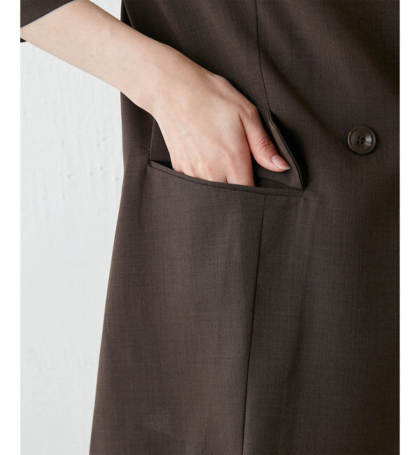  「【人気アイテムが今年も登場！】ハーフスリーブジャケット」|テーラードジャケット|