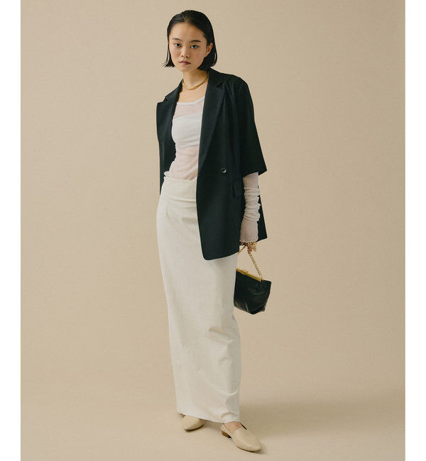  「【人気アイテムが今年も登場！】ハーフスリーブジャケット」|テーラードジャケット|