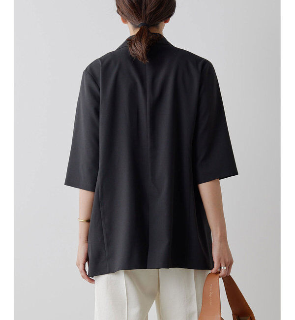  「【人気アイテムが今年も登場！】ハーフスリーブジャケット」|テーラードジャケット|