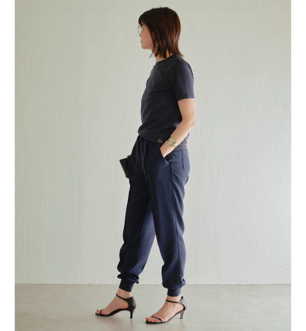  「【ジャージーシリーズ】センターシームジョガーパンツ」|チノ|