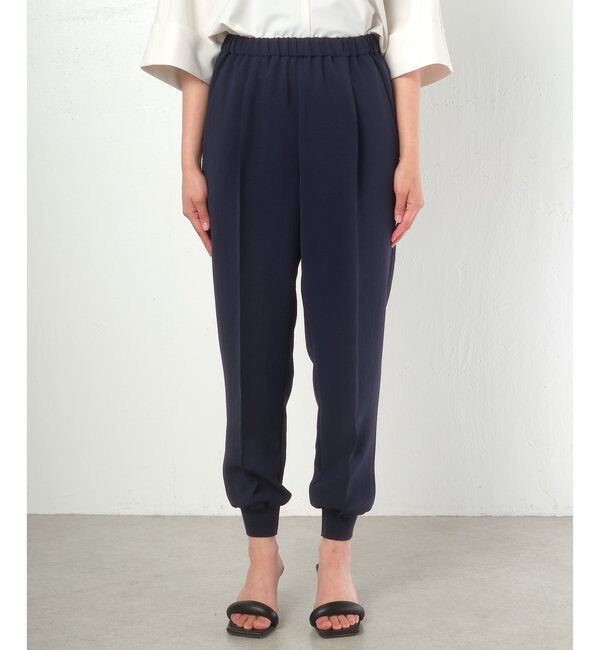  「【ジャージーシリーズ】センターシームジョガーパンツ」|チノ|