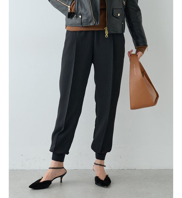  「【ジャージーシリーズ】センターシームジョガーパンツ」|チノ|