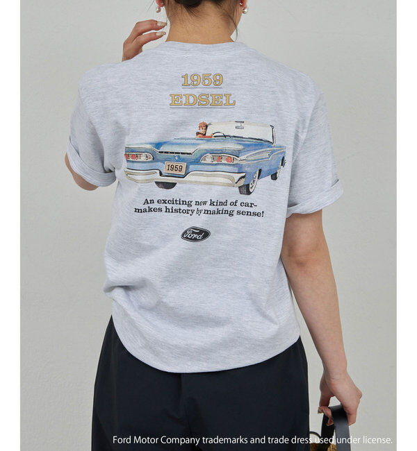  「【GOOD ROCK SPEED】Ford プリントTシャツ①」|Tシャツ・カットソー|ライトグレー