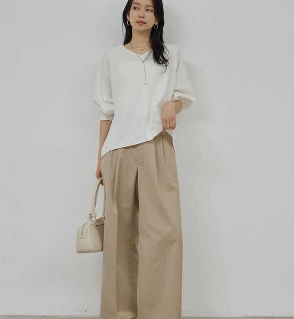  「Vネックプルオーバー」|シャツ・ブラウス|