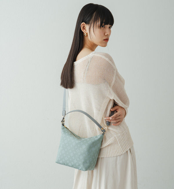  「ナイロンジャガードシンプルショルダーバッグ」|ショルダー・メッセンジャー|