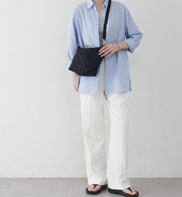  「ナイロンジャガードシンプルショルダーバッグ」|ショルダー・メッセンジャー|