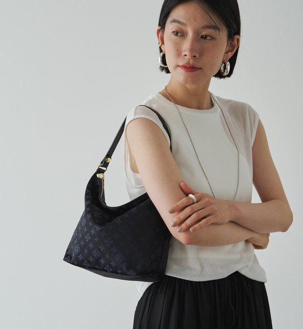  「ナイロンジャガードシンプルショルダーバッグ」|ショルダー・メッセンジャー|