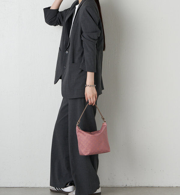  「ナイロンジャガードシンプルショルダーバッグ」|ショルダー・メッセンジャー|