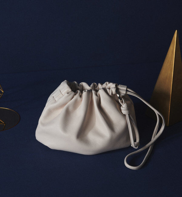  「レザー巾着4WAYショルダーバッグ」|ショルダー・メッセンジャー|