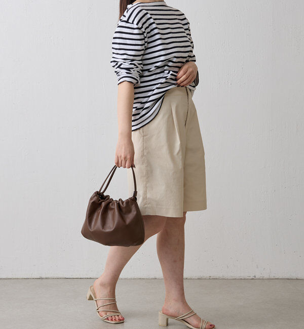  「レザー巾着4WAYショルダーバッグ」|ショルダー・メッセンジャー|