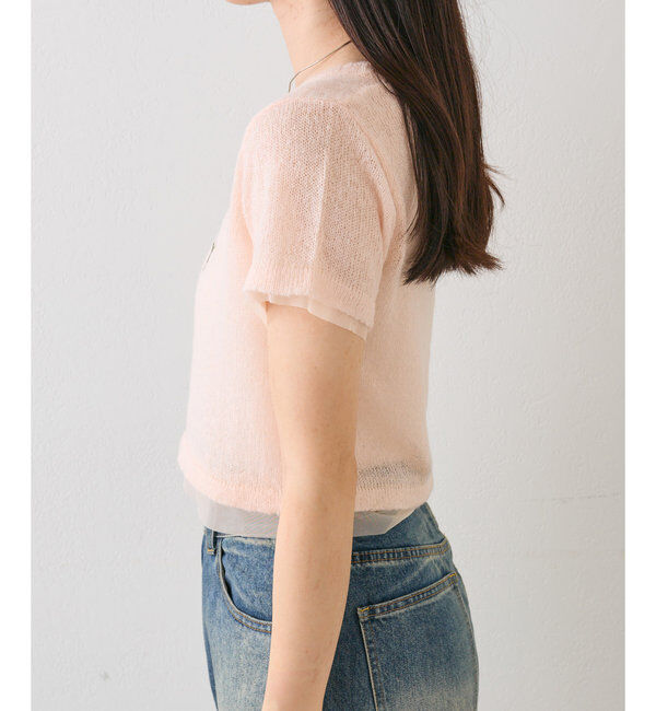  「刺繍チビニット」|ニット・セーター|