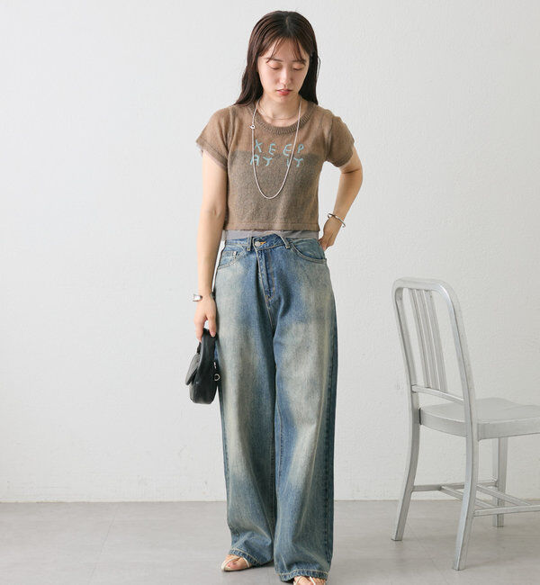  「刺繍チビニット」|ニット・セーター|