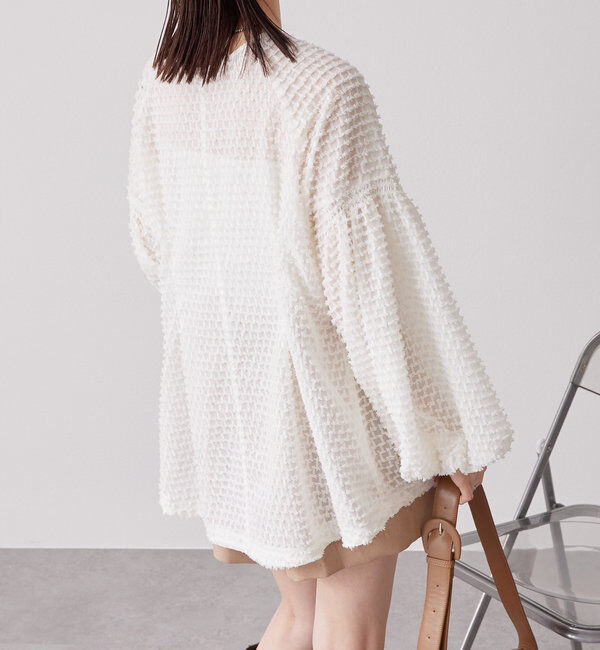 「フリンジシェイプチュニック」|シャツ・ブラウス|