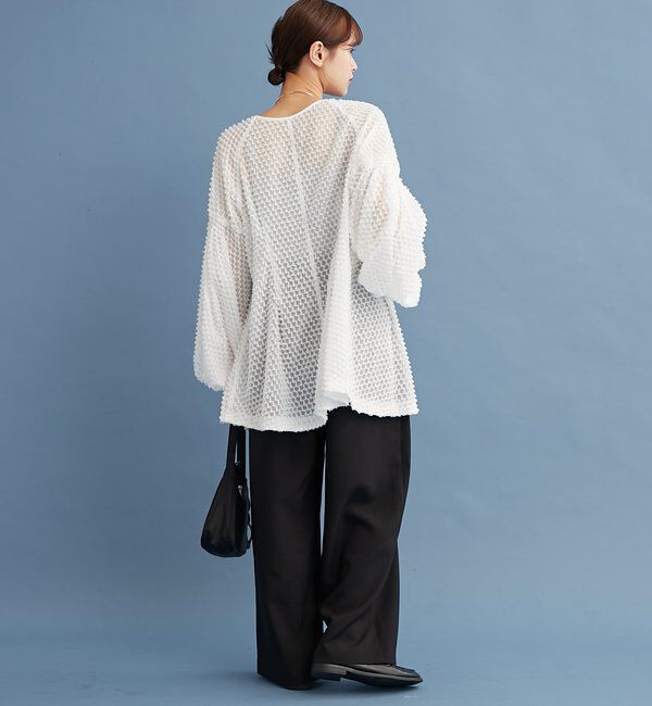  「フリンジシェイプチュニック」|シャツ・ブラウス|