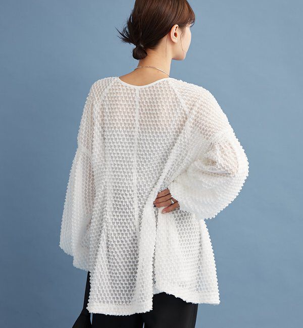  「フリンジシェイプチュニック」|シャツ・ブラウス|