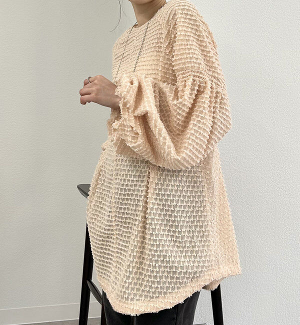  「フリンジシェイプチュニック」|シャツ・ブラウス|