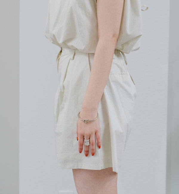  「タックボリュームショートパンツ」|チノ|