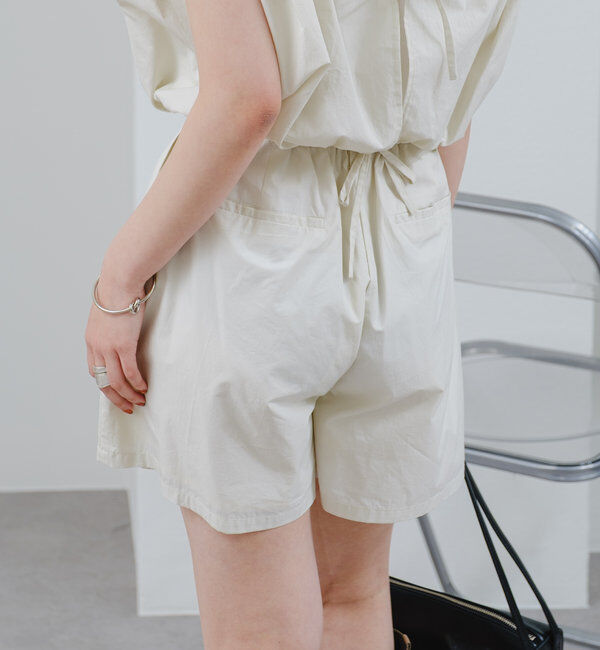  「タックボリュームショートパンツ」|チノ|