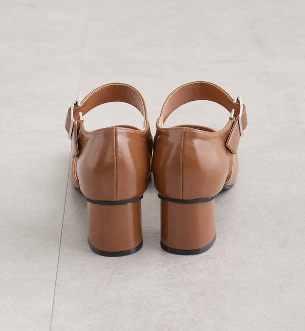  「バックルスクエアパンプス」|パンプス|