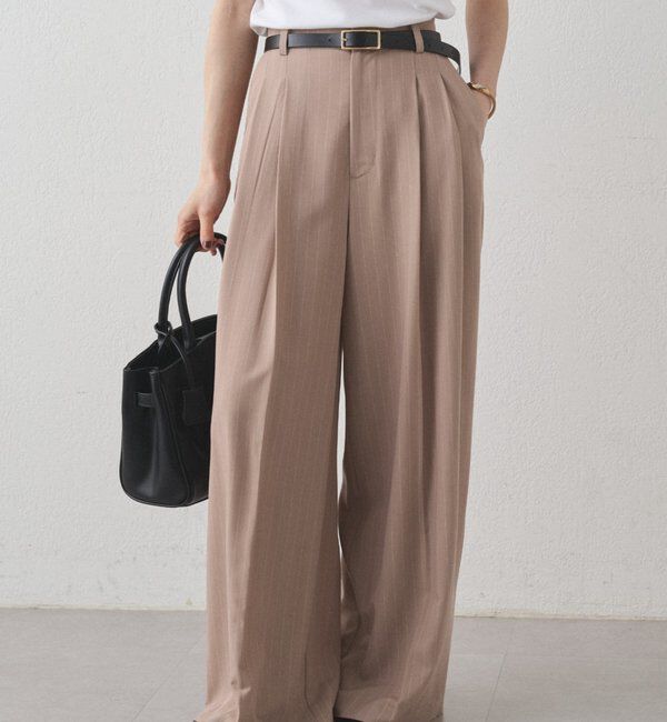  「2タックワイドパンツ」|チノ|