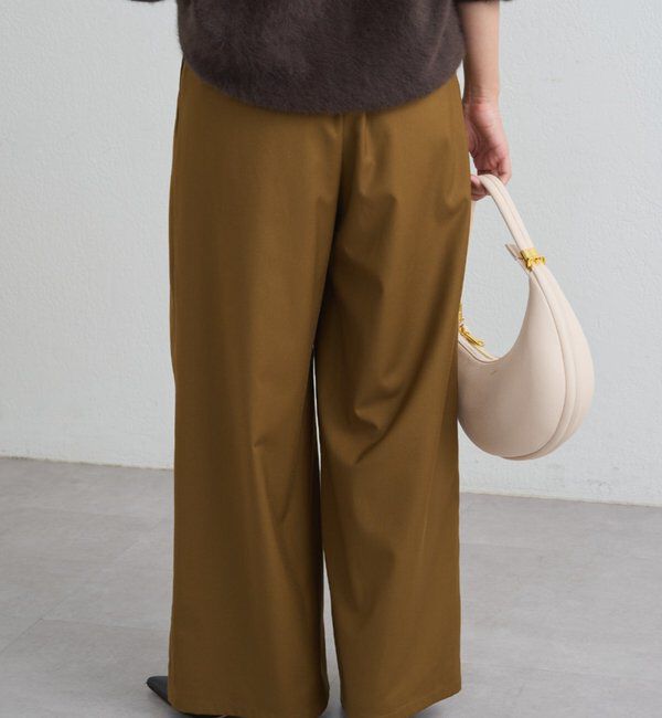  「タブベルトワイドパンツ」|チノ|