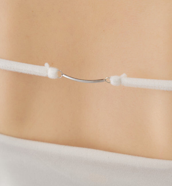  「チャーム付きベロアキャミ」|キャミソール|