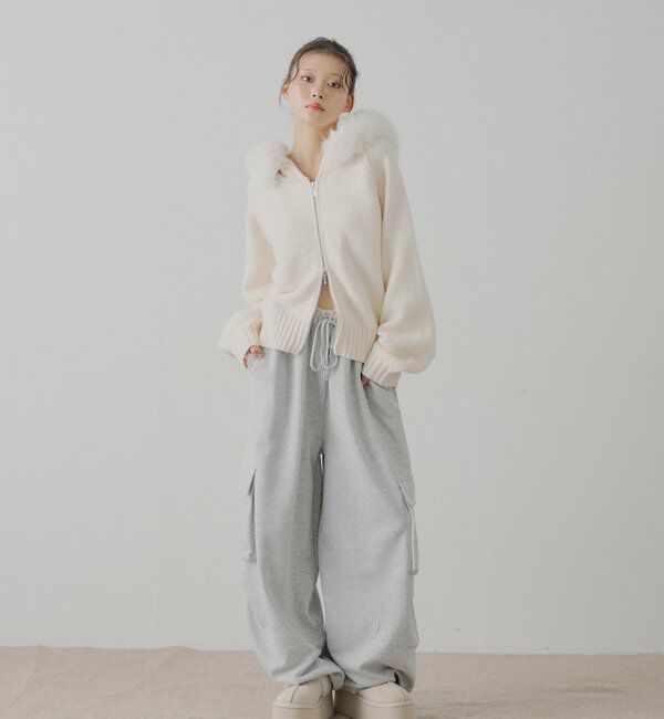  「2way厚底ムートンサボ」|その他|