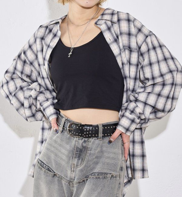  「カップ付きキャミソール」|キャミソール|