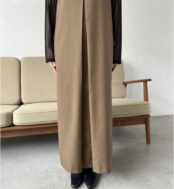  「【低身長サイズあり】タックベアワンピース」|ワンピース|