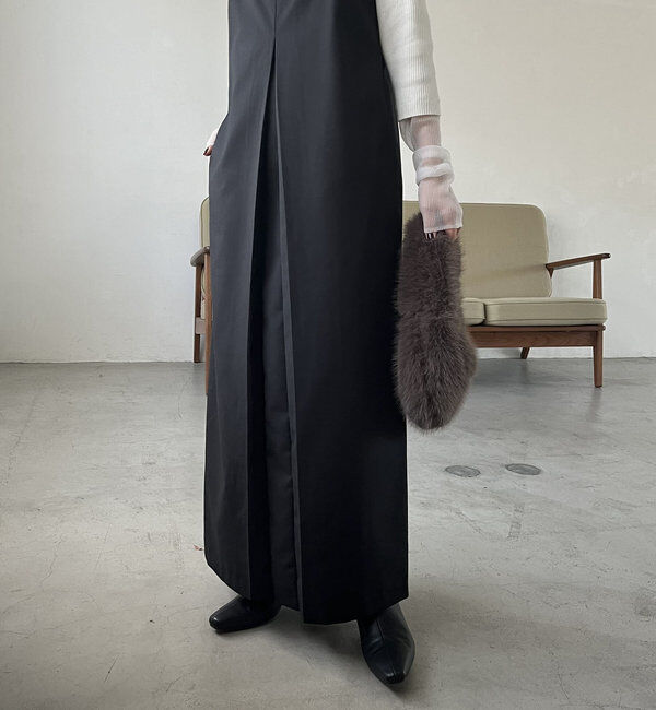  「【低身長サイズあり】タックベアワンピース」|ワンピース|